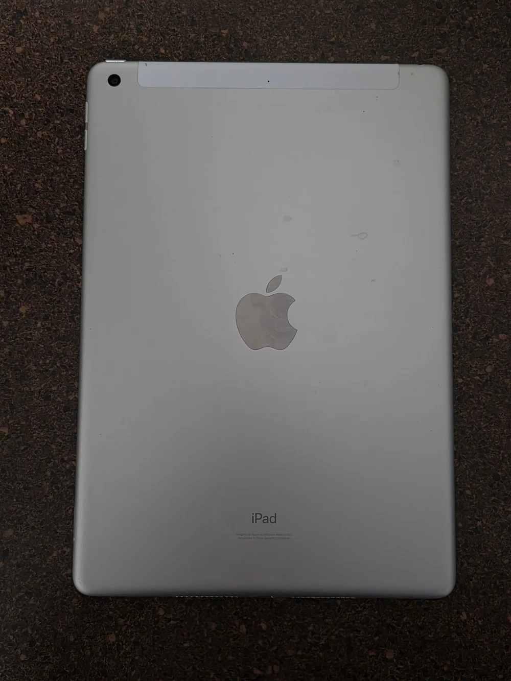 Apple iPad Tablet - Black Front with Display On